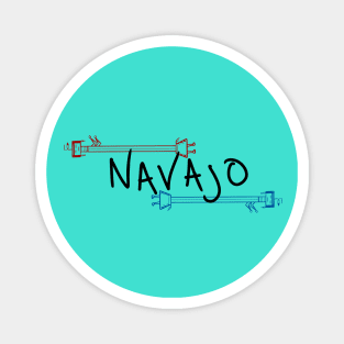 Navajo Yeii Typography Magnet